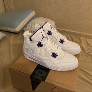 Jordan 4 retro metallic purple